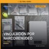Fiscalía Michoacán narcomenudeo: representación simbólica de dos personas detenidas y paquetes de metanfetamina en Morelia