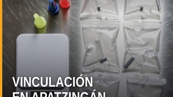 Fiscalía Michoacán vinculación: adolescente de 16 años detenido en Apatzingán con pistola y metanfetamina en colonia Las