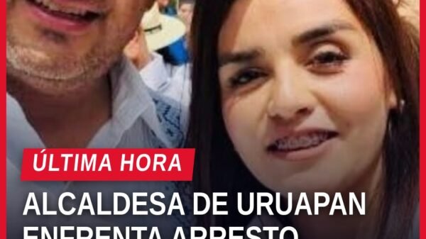 Foto institucional de Grecia Quiroz García, alcaldesa de Uruapan, relacionada con el caso de obstrucción de la justicia por