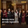 Grupo parlamentario Morena en sesión inaugural del nuevo periodo legislativo en el Congreso del Estado de Michoacán
