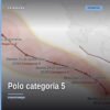 Vista satelital del huracán Polo categoría 5 frente a las costas del Pacífico mexicano, con ojo definido y muralla de