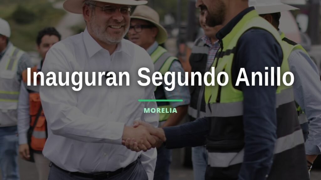 Vialidad moderna del segundo anillo periférico en Morelia, con carriles amplios y señalización, parte de los primeros 12