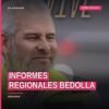 Informes regionales Bedolla: gobernador Alfredo Ramírez Bedolla ante público en Salón Presidente de Uruapan, Teatro Obrero