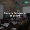 Funcionarios estatales y federales reunidos en Palacio de Gobierno de Sonora durante la instalación del comité de