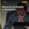 Fotografía simbólica de una mesa de trabajo con representantes del INE y del Gobierno de Michoacán en Morelia, discutiendo