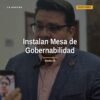 Diputado Antonio Carreño Sosa hablando en el Congreso del Estado de Michoacán sobre la necesidad de instalar mesa de