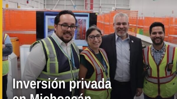 Imagen representativa de crecimiento económico en Michoacán con énfasis en inversión privada michoacán, planta industrial y