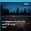Adolescente localizada zitácuaro: joven de 15 años junto a su madre frente a instalaciones de la Fiscalía Regional de