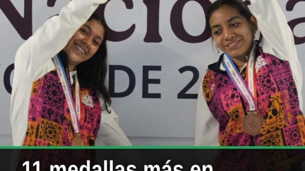 Atletas michoacanos celebrando medallas en la Paralimpiada Nacional 2026 en Zapopan, Jalisco, durante competencia de