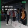 Atletas michoacanos celebrando medallas en paranatación paralimpiada nacional 2026 en el Centro Acuático Metropolitano de