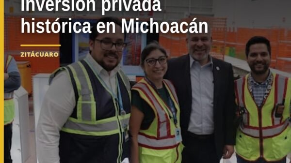 Imagen representativa de desarrollo industrial en Michoacán: planta manufacturera moderna y red logística, asociada a la