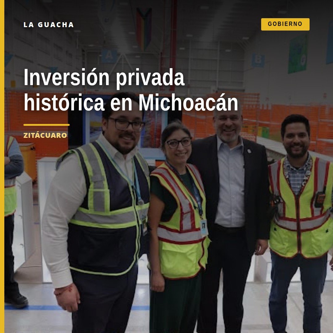 Imagen representativa de desarrollo industrial en Michoacán: planta manufacturera moderna y red logística, asociada a la