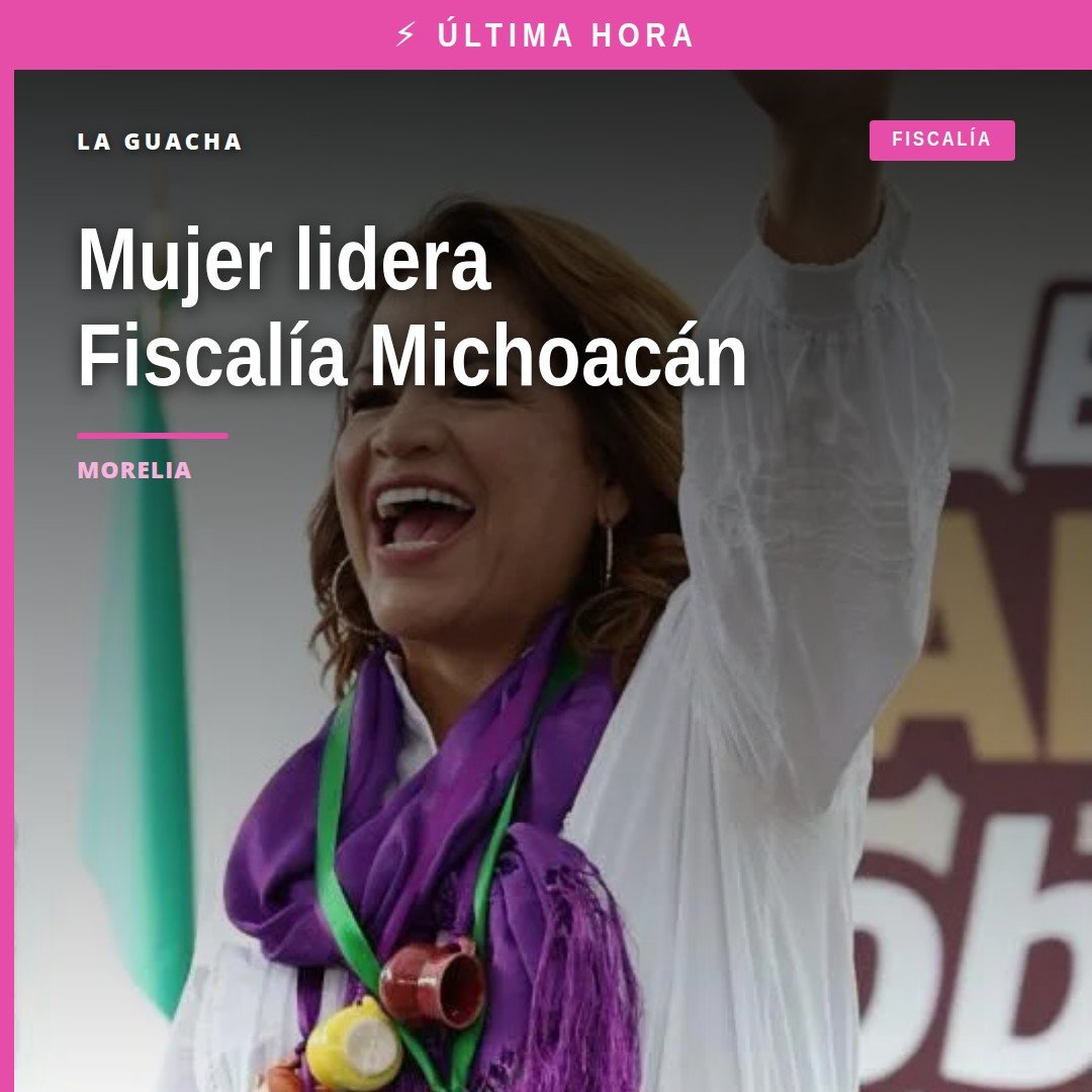 Diputada Fabiola Alanís hablando frente al Congreso del Estado en Morelia, Michoacán, sobre la designación de una mujer para