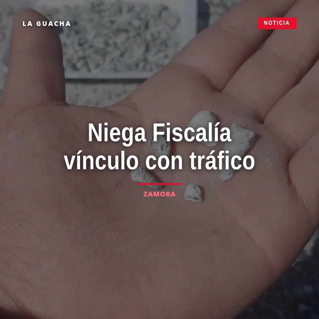 Ilustración simbólica de dientes de leche junto al escudo de la Fiscalía de Michoacán y un mapa de Zamora y Zacapu