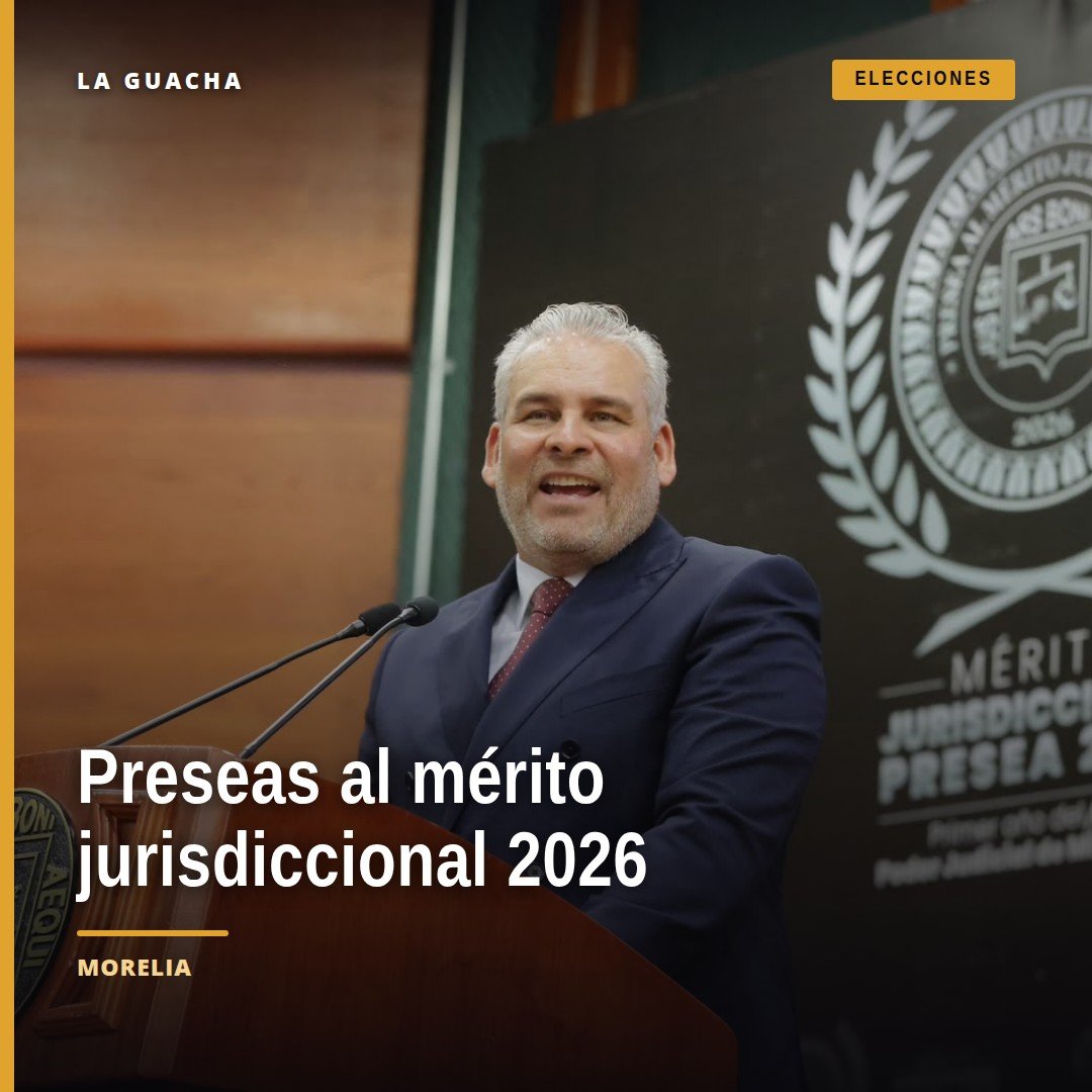 Nuevo poder judicial: autoridades estatales y judiciales en ceremonia de entrega de preseas al Mérito Jurisdiccional 2026 en