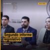 Octavio Ocampo Córdova hablando frente a micrófono en evento previo al segundo informe legislativo en Morelia, Michoacán