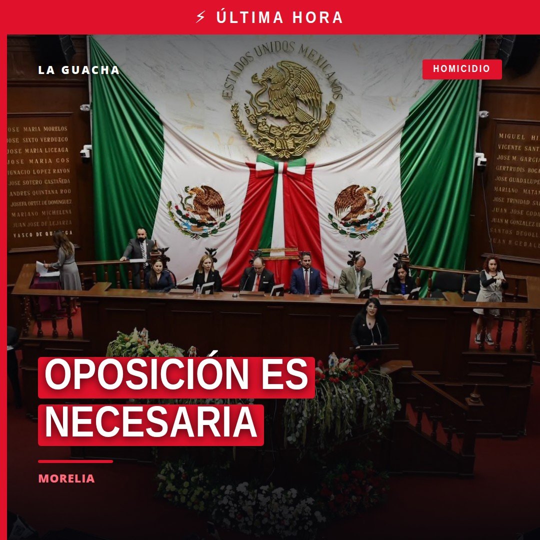 Diputada Vanessa Caratachea Sánchez hablando desde tribuna del Congreso de Michoacán en Morelia, el 16 de septiembre de