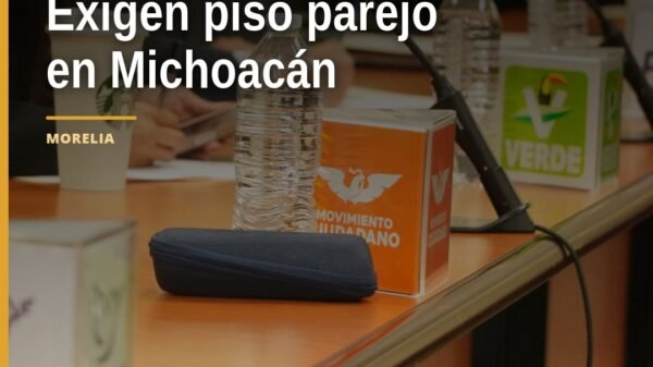 Consejo Local del INE en sesión en Morelia con representantes de partidos políticos exigiendo piso parejo michoacán