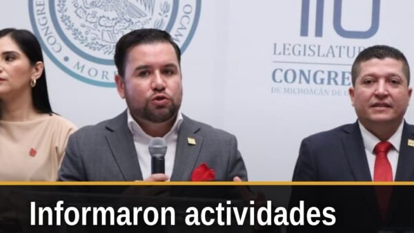 Grupo Parlamentario del Partido del Trabajo presenta informe de actividades legislativas en el Congreso del Estado de