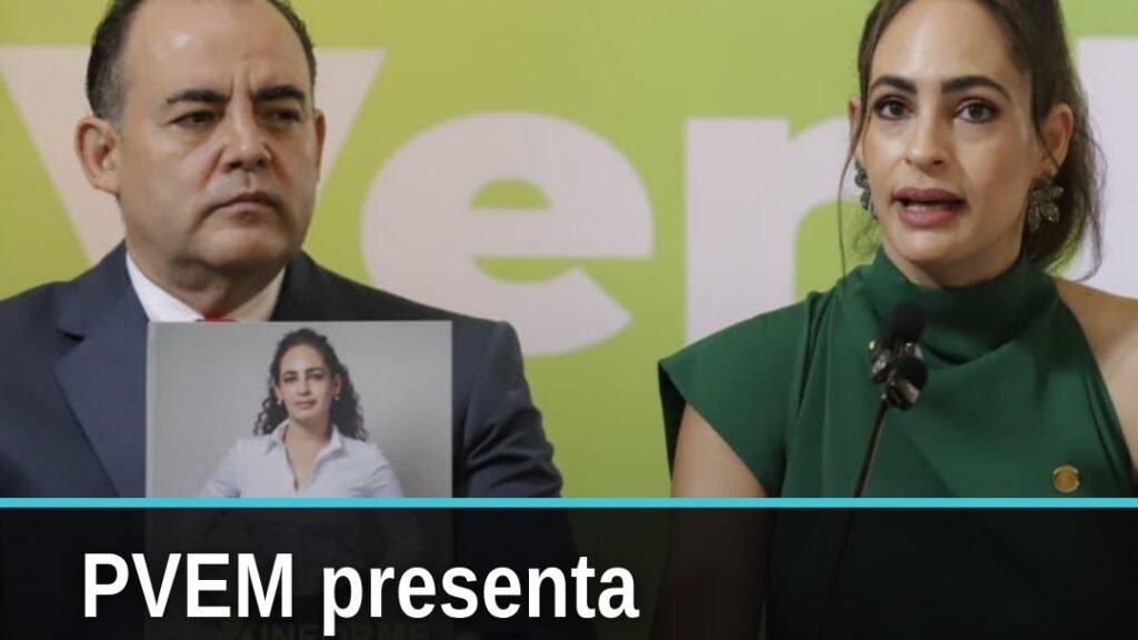Grupo Parlamentario del PVEM presentando su segundo informe de actividades en el Congreso del Estado de Michoacán, Morelia