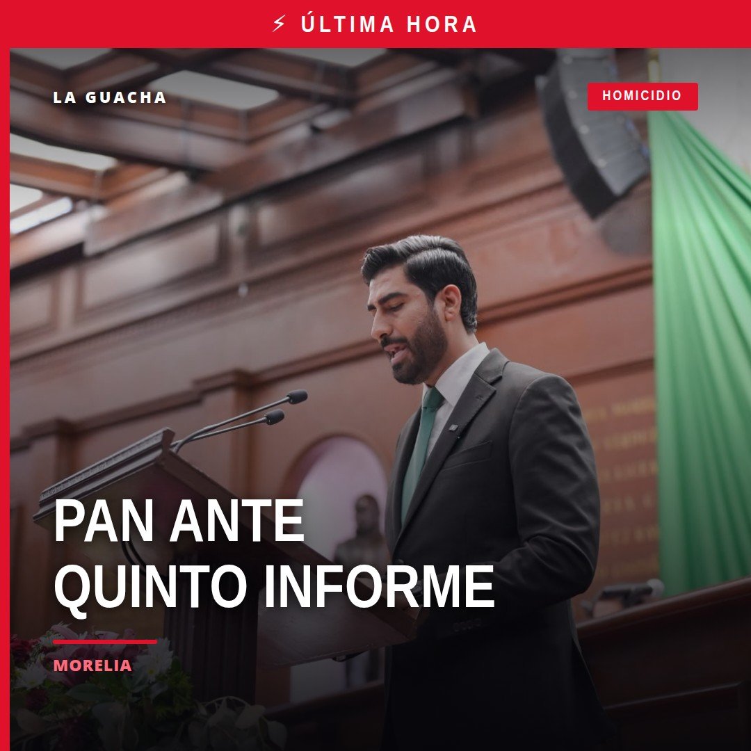 Diputado Alfonso 'Poncho' Chávez hablando en tribuna del Congreso del Estado de Michoacán durante la sesión sobre el quinto