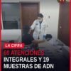 Personal de la Fiscalía General del Estado tomando muestras de ADN durante la jornada en el Centro Cultural 'La Estación' de
