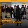Estudiantes de la UMSNH durante un recorrido institucional umsnh en instalaciones de la Fiscalía General de Michoacán en