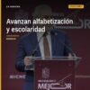 Gráfico comparativo de avances en educación michoacán con cifras de escolaridad, alfabetización y cobertura educativa entre