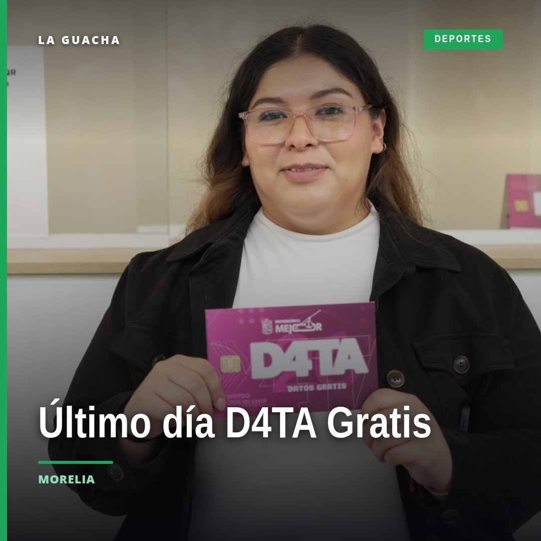 Módulo de D4TA Datos Gratis en Ceconexpo Morelia, con letreros visibles y personas haciendo fila para registrarse.