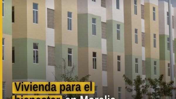 Vivienda para el bienestar: obras en construcción de viviendas en los desarrollos Catania y Camponubes, Morelia, Michoacán