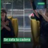 Radiografía de Alejandra Guzmán donde se observan ambas prótesis de cadera en su lugar, junto a la frase clave: se zafa la