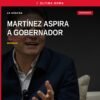 Alfonso Martínez Alcázar, alcalde de Morelia, hablando sobre su aspiración a gobernador michoacán