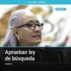 Diputada Emma Rivera Camacho hablando ante el Congreso del Estado de Michoacán sobre la nueva ley de búsqueda