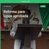 Diputado Toño Carreño Sosa hablando ante el pleno de la Cámara de Diputados de Michoacán durante la aprobación de la reforma