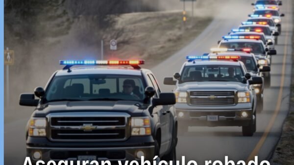 Camioneta Ford blanca de doble rodado asegurada por la FGE en una brecha de Tehuantepec, Coalcomán, vehículo con reporte de