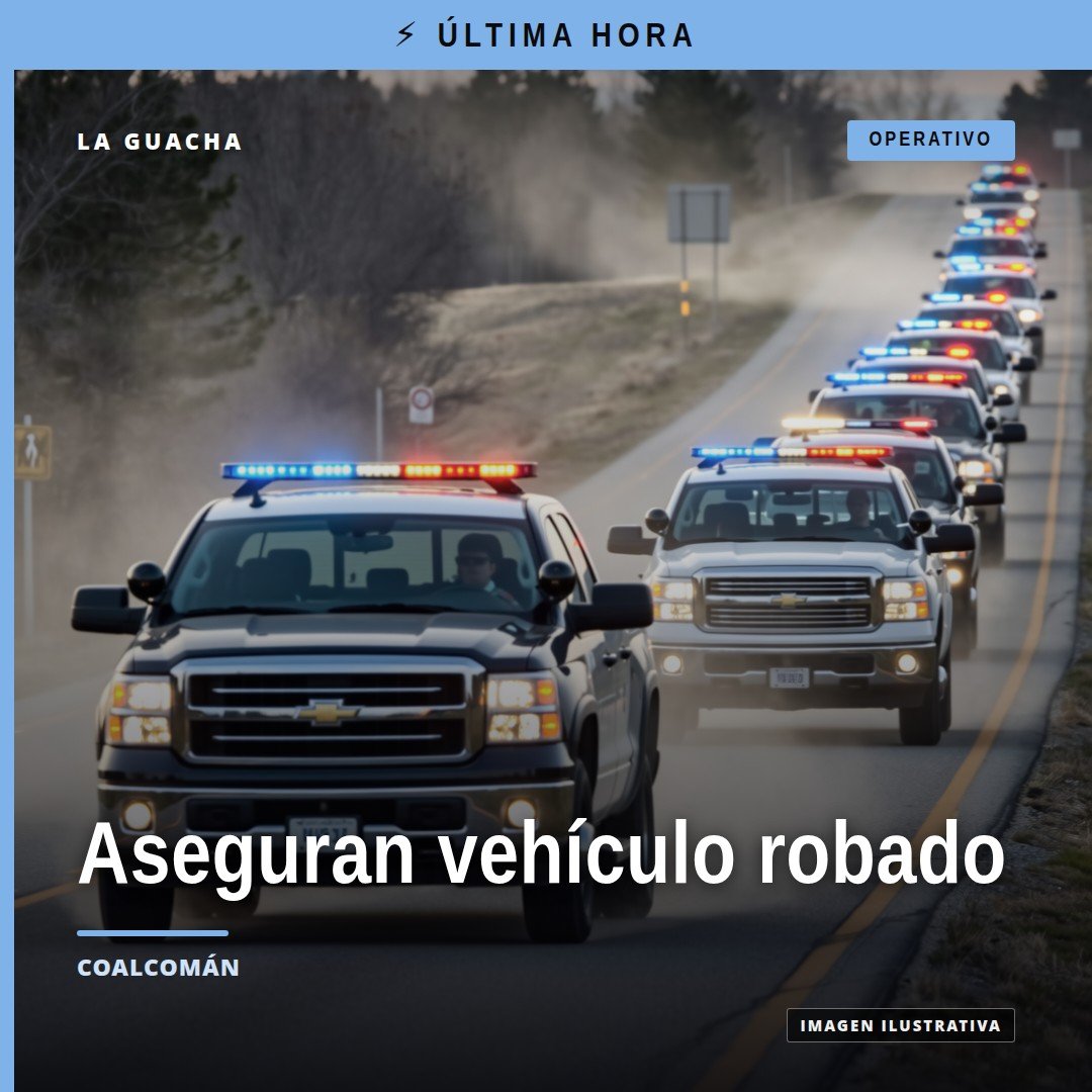 Camioneta Ford blanca de doble rodado asegurada por la FGE en una brecha de Tehuantepec, Coalcomán, vehículo con reporte de