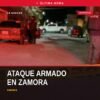 ataque armado zamora: vista exterior del bar El Nuevo Quijote en avenida Virrey de Mendoza, colonia Las Fuentes, Zamora