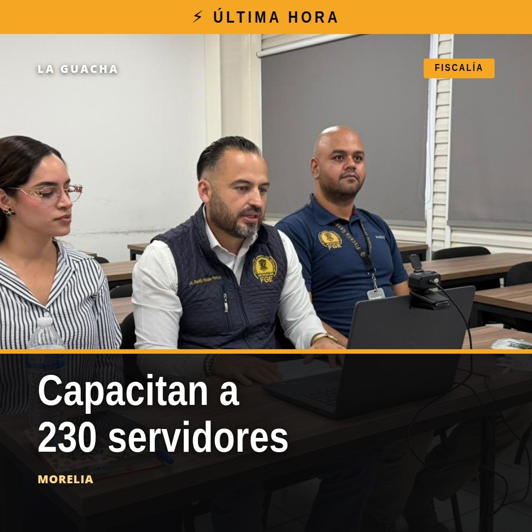 Capacitan servidores públicos: imagen ilustrativa de una sesión virtual de capacitación con participantes en pantallas y