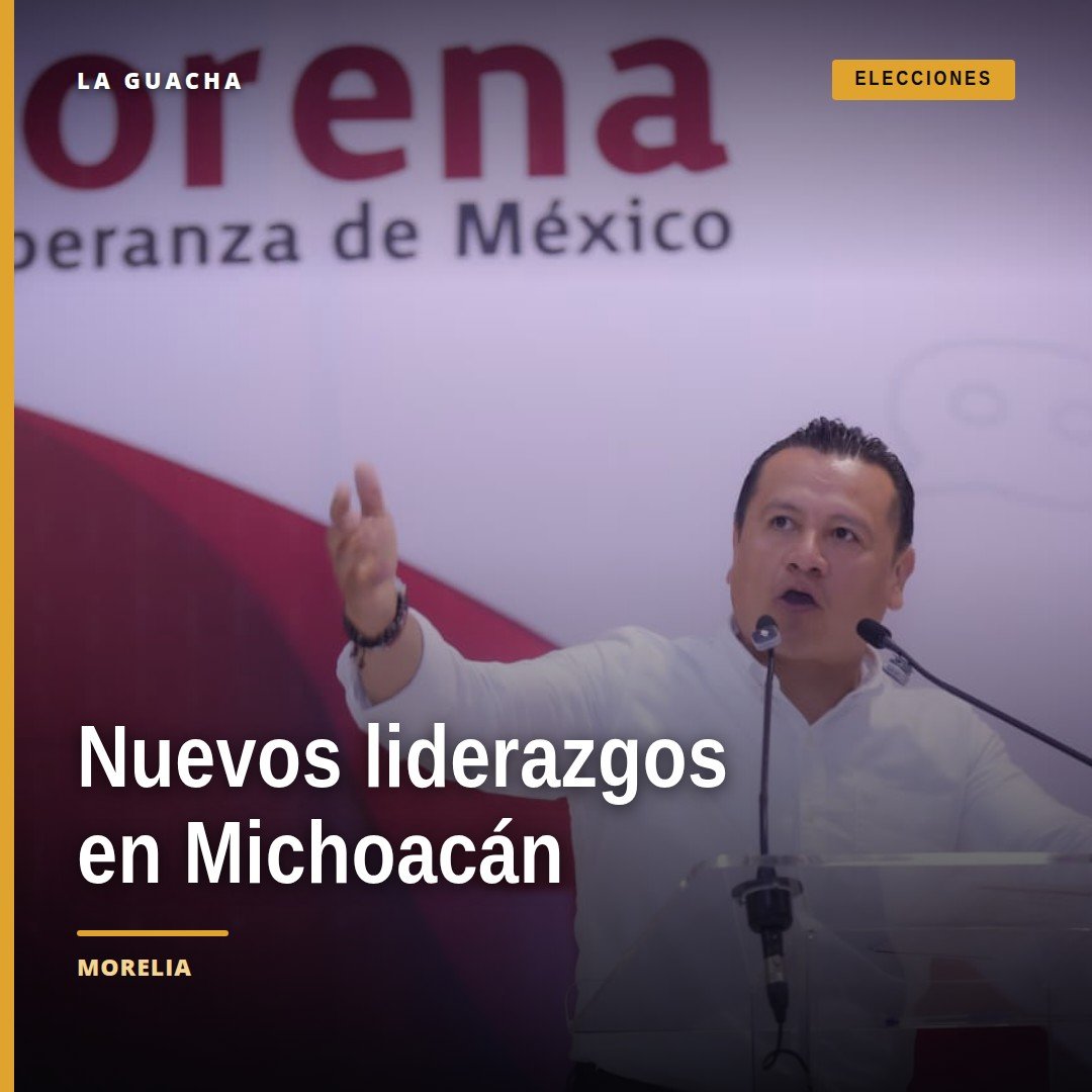 Carlos Torres Piña da la bienvenida a nuevos liderazgos michoacán en un acto en Morelia, 16 de octubre