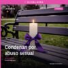 Ilustración simbólica de balanza de justicia y silueta de niña junto a edificio de fiscalía en Puruándiro, abuso sexual niña