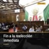 Fachada del Congreso del Estado de Michoacán en Morelia con bandera estatal, simbolizando el fin reelección inmediata