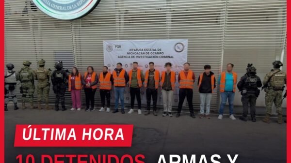 Operativo en morelia uruapan y pátzcuaro: agentes federales realizando cateos simultáneos en tres municipios michoacanos