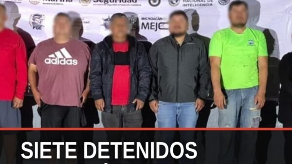 Imagen ilustrativa de operativo policial en Copándaro, Michoacán, relacionado con despojo y extorsión agravados