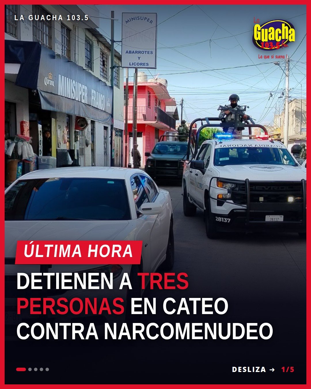 narcomenudeo en morelia: operativo policial frente a inmueble en colonia Primo Tapia Oriente, Morelia