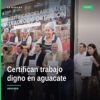 Gobernador Alfredo Ramírez Bedolla entrega certificados laborales a representantes de 125 empresas agroexportadoras de