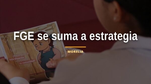 Fiscales y funcionarias firman documento de compromiso para niñas y adolescentes libres en Morelia, Michoacán