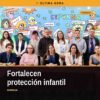 Grupo de funcionarios estatales y representantes de UNICEF y ECHO reunidos en una sala de reuniones en Morelia, Michoacán