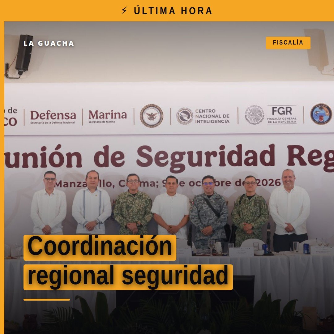 Israel Vega Rodríguez, encargado de despacho de la FGE Michoacán, participando en la Novena Reunión de Seguridad Regional