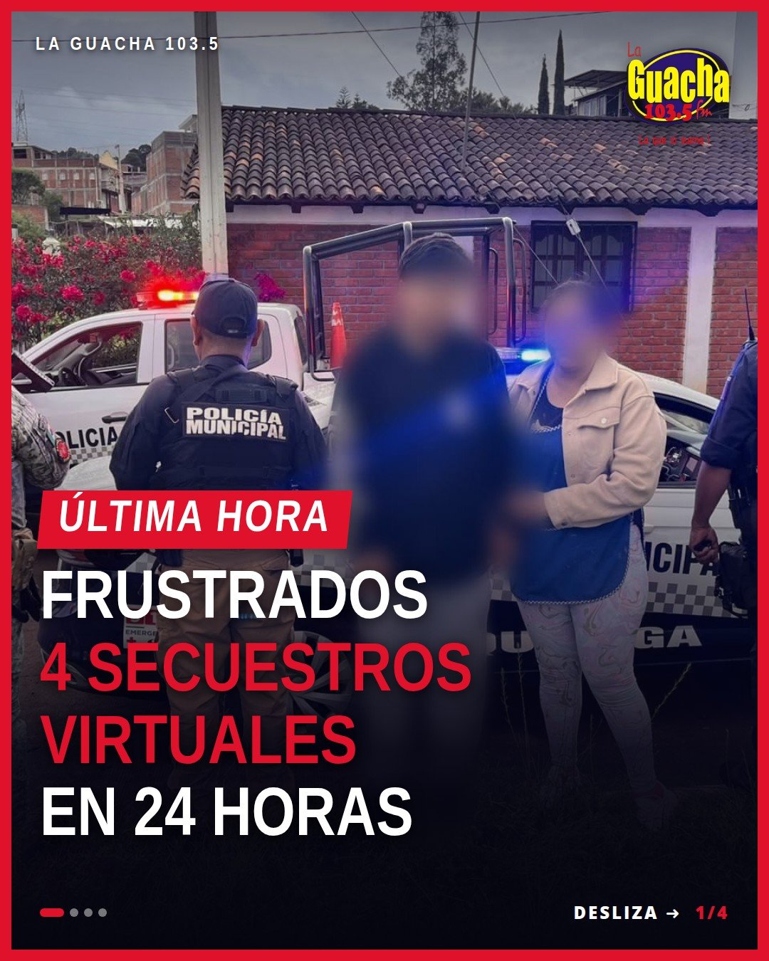 Secuestros virtuales frustrados: elementos de la Guardia Civil en operativo preventivo en Michoacán