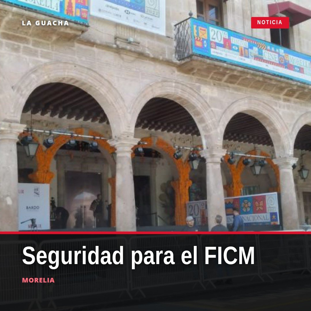 Imagen simbólica de seguridad pública en el centro histórico de Morelia, con presencia discreta de elementos policiacos y